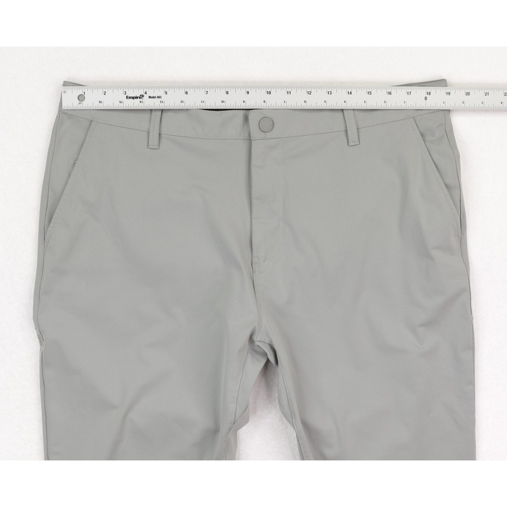 Rhone Commuter‎ Pants Slim Fit Mens 38x28 Light Gray Athleisure Chino Golf - Picture 9 of 13